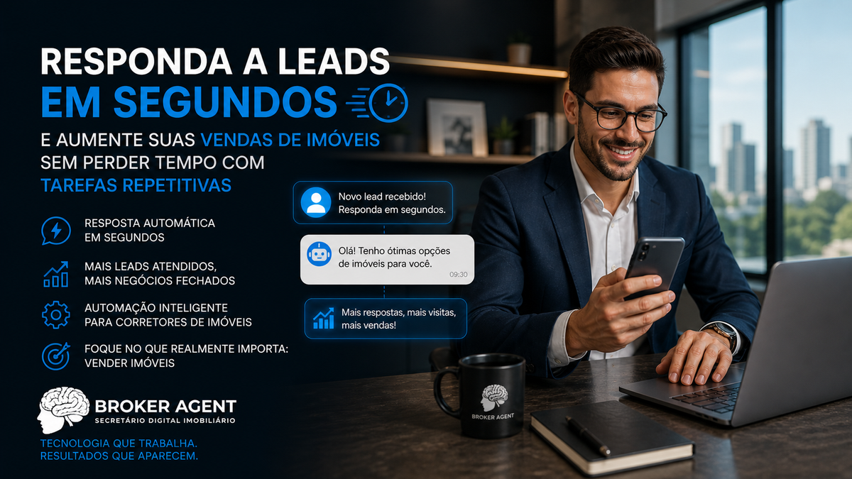 Responda Rápido Sem Perder o Controle: A Solução para Corretor de Imóveis com Latência Fantasma