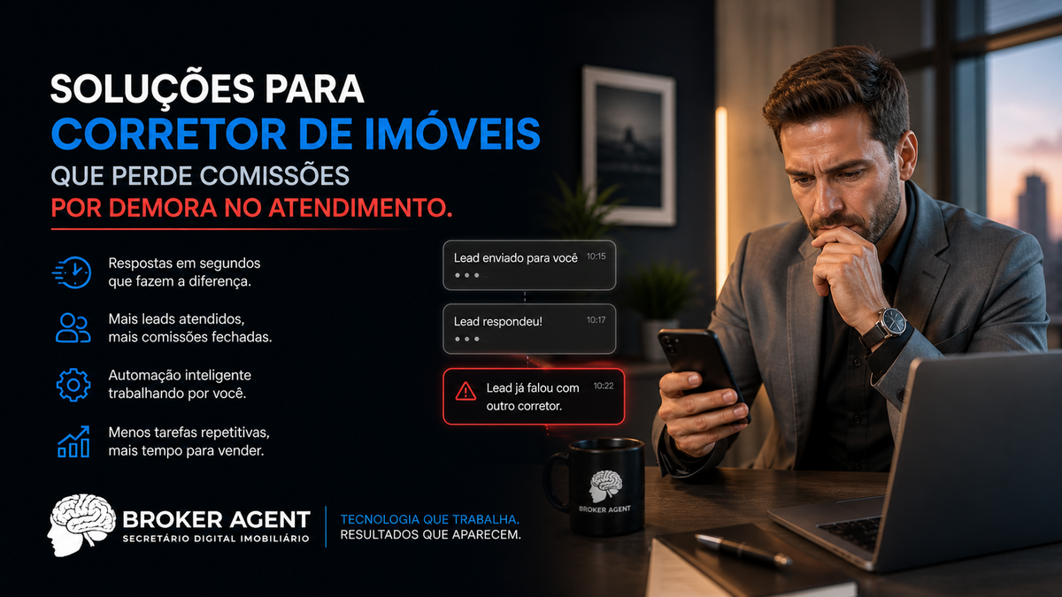 Responda Rápido e Ganhe Mais: A Solução para Corretores de Imóveis que Querem Aumentar suas Comissões