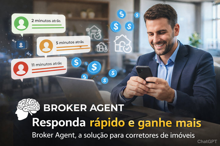 Responda Leads Rápido e Ganhe Mais Vendas com o Broker Agent